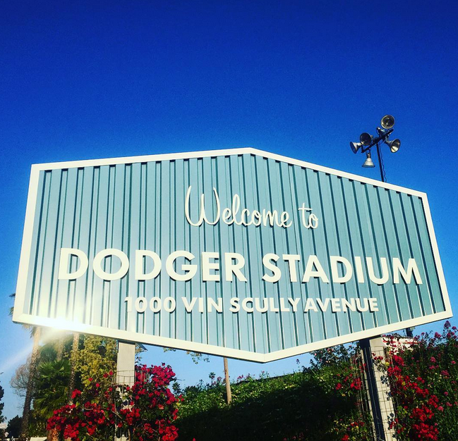 Dodger Stadium Sign