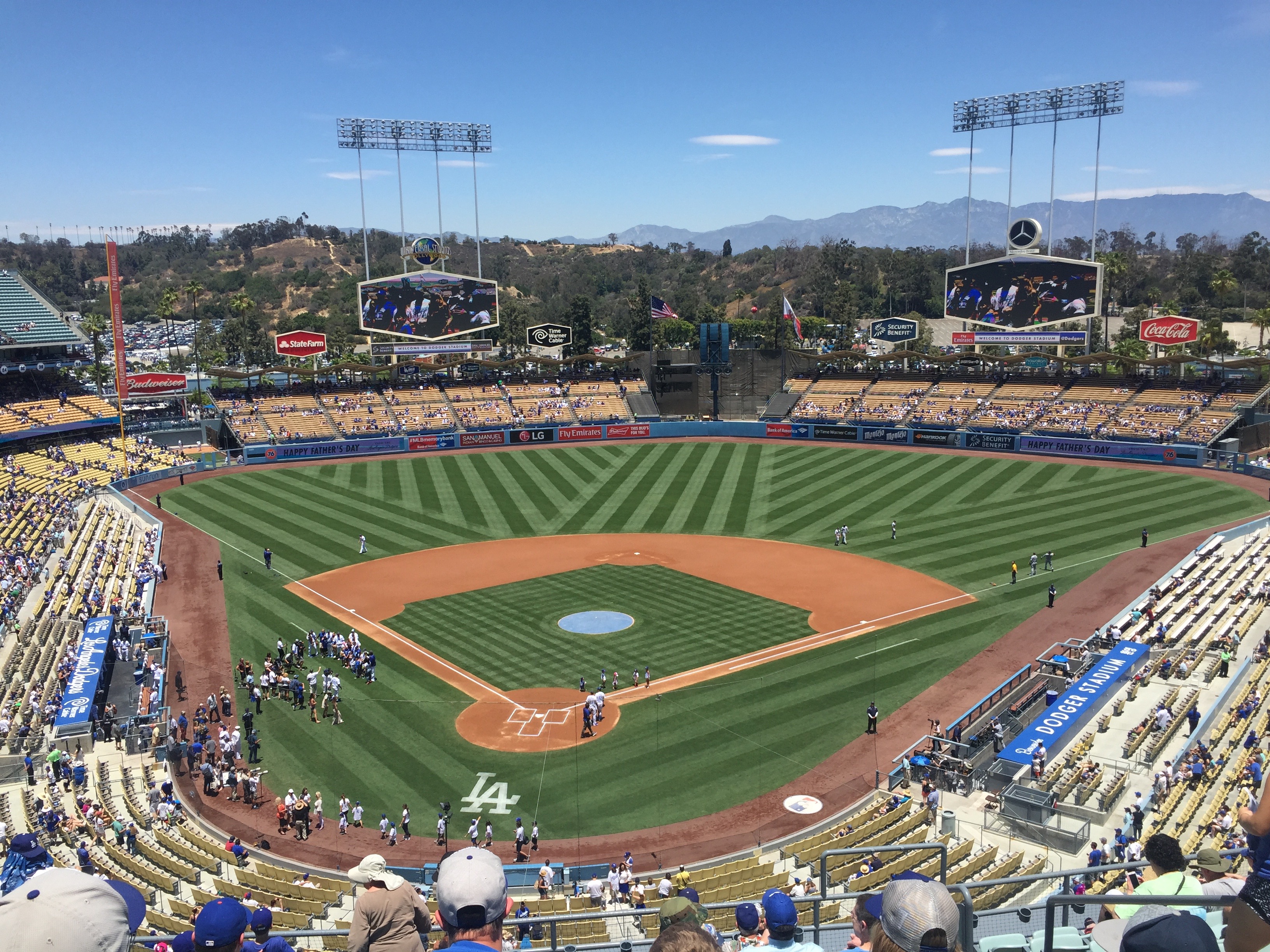 Dodger Stadium Father's Day
