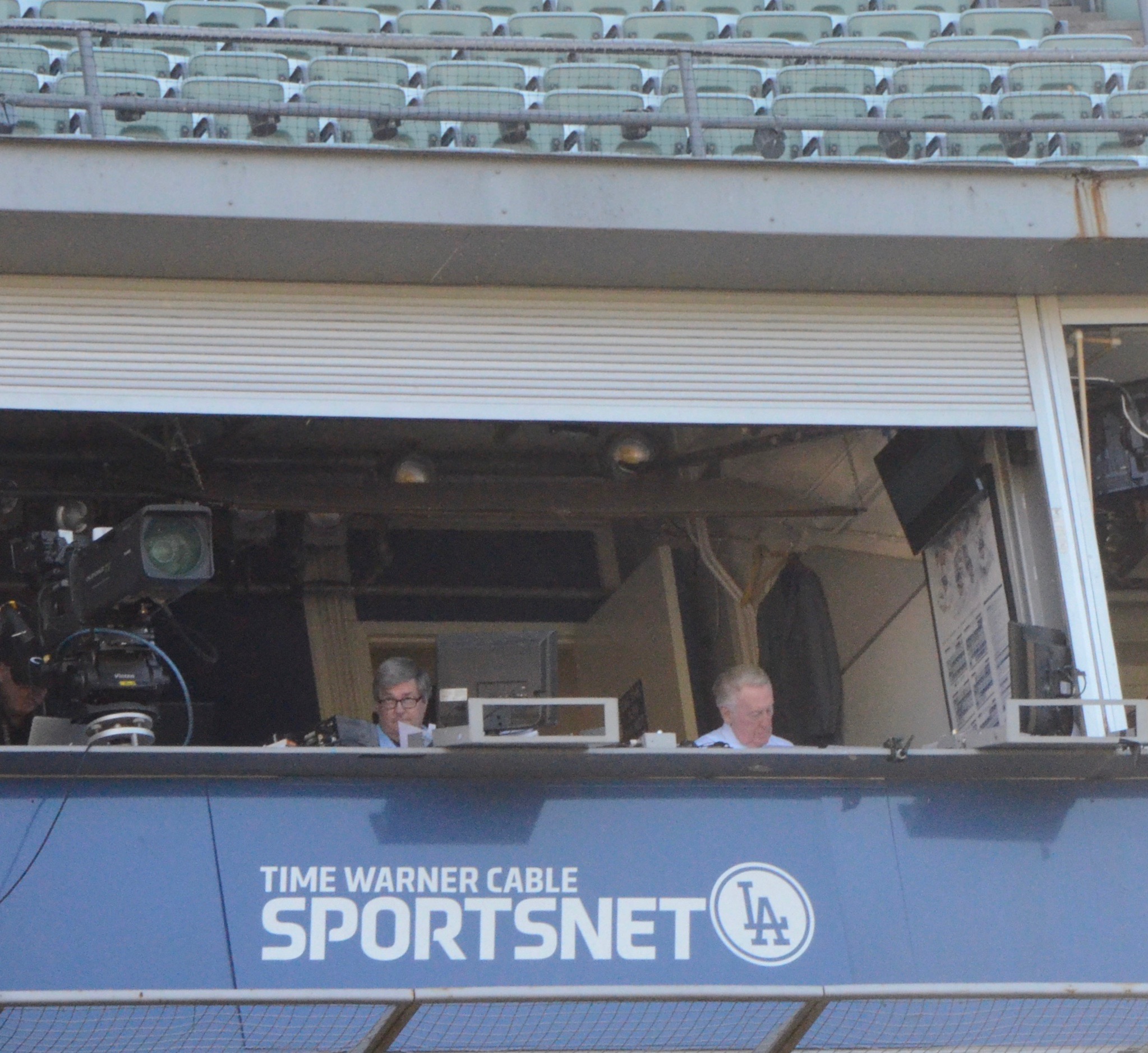 Vin Scully in the Booth